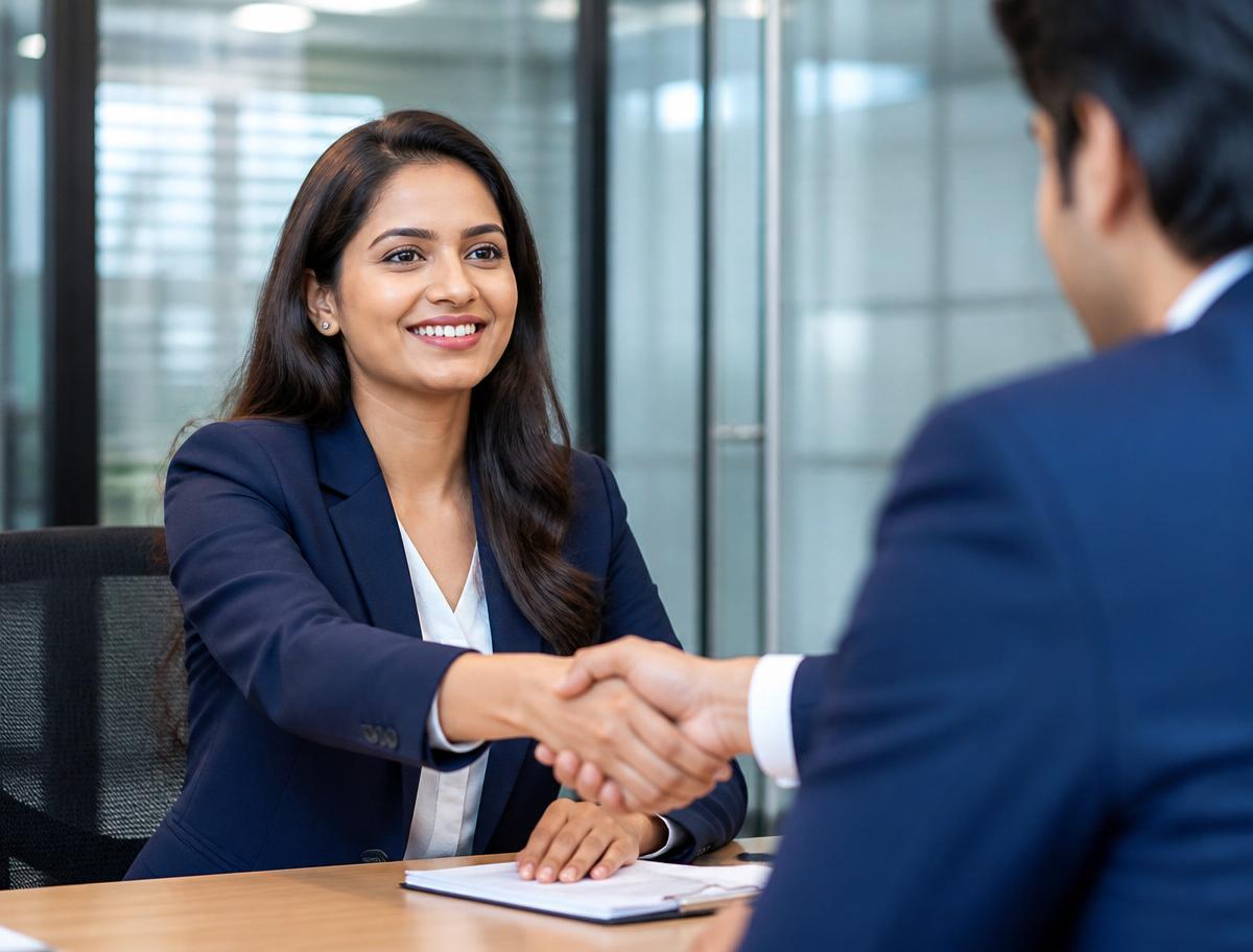 Zion consultants meeting a candidate